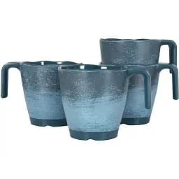 Набор чашек Gimex Mug Stone Dark Blue 300 мл 4 шт. (6917120)