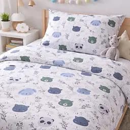 Підковдра бязь MirSon Kids Time Panda Friends 110х140 см (2200012580455)