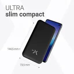 Зовнішній акумулятор - додаткова батарея PowerX K521 10000 mAh чорна - мініатюра 4