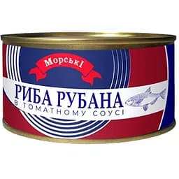 Риба рубана Морські в томатному соусі 230 г