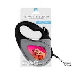 Повідець-рулетка для собак Waudog R-leash малюнок Конотопські магічні війська L до 50 кг 5 м - мініатюра 2