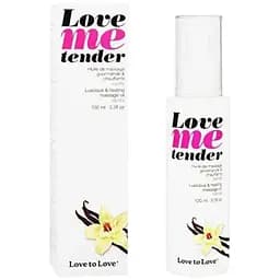 Масажне масло Love To Love Love Me Tender, Vanille, аромат ванілі, без парабенів 100 мл