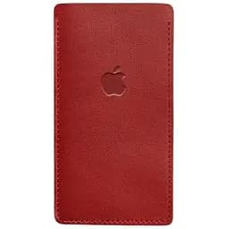 Шкіряний чохол для iPhone 13 Червоний BlankNote