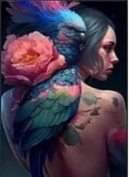 Набор для творчества алмазная картина Женская гармония с природой Strateg SK88224, 40x50 см