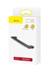 Ароматизатор-освіжувач автомобільний у решітку машини Baseus Чорний/Сріблястий (SUXUN-BP0S)