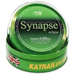 Волосінь Katran Synapse Eclipse 1200 м (neon/black) 0.255 мм 11.55 lb - мініатюра 2