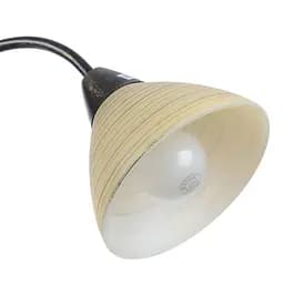 Люстра Brille стельова кантрі E14 40W BR (LK-071C/3) - мініатюра 2