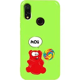 Чехол-накладка Toto Pure TPU 2 mm Print Case Xiaomi Redmi 7 #14 Valera Candy Green