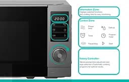 Мікрохвільова піч Gorenje 20л 700Вт дисплей нерж - мініатюра 3