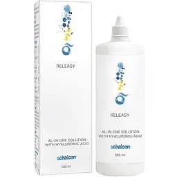 Універсальний стерильний розчин Schalcon Releasy з гіалуроновою кислотою 380 мл                                                                                                                                                                                              
