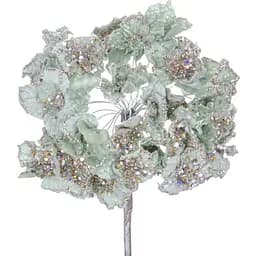 Декоративна гілочка Lefard Гортензія 51 см зелена (66-012)