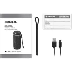 Акустична система REAL-EL X-711 Black (EL121600026) - мініатюра 10