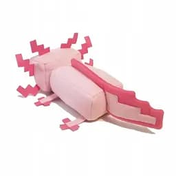 М'яка іграшка Minecraft Саламандра Аксолотль Mojang рожева 30 см - мініатюра 4
