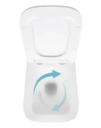 Набір Q-tap Nest 4 в 1 підвісний унітаз Crow Ultra Quiet 520x360x290 + комплект інсталяції QT05335172W48190 - мініатюра 5