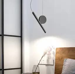 Подвесной светильник с черным корпусом Line F | Ст. DE3C BK