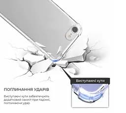 Прозрачный чехол для OPPO Reno 5 Pro с защитой камеры и усиленными бортами, тонкий, силиконовый, бесцветный, ударопрочный, противоударный бампер с закрытой камерой, ArmorStandart (ARM58574) - мініатюра 2