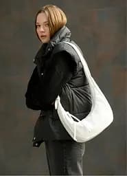 Женская сумка Sambag HOBO S белый 30 х 13 х 8 см (53100008)