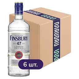 Упаковка джина Finsbury Platinum Edition London Dry Gin 47% 4.2 л (0.7 л х 6 шт.)