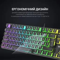 Клавіатура GamePro Red Switch механічна (MK85R) - мініатюра 11