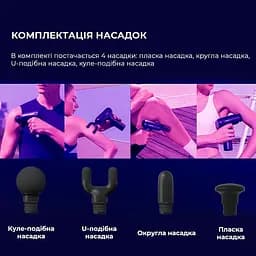 Перкусійний масажер Yunmai Massage Gun EasePro (YMFG-M406) - мініатюра 7