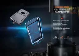 Кишеньковий ліхтар-брелок Fenix E03R V2.0 500лм (Червоний) - мініатюра 5