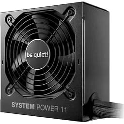 Блок живлення be quiet! 750 Вт System Power 11, Black, 80+ Bronze, Active PFC, 12 см, 1xMolex / 5xSATA / 1x16-pin / 3x6+2-pin / 1x4+4-pin / 1x8-pin / 1x24-pin, захист OCP/OVP/OPP/OTP/SCP/UVP/SIP (BP012EU)