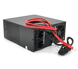 UPS с правильной синусоидой BRAZZERS BRSWLFP600 500Вт, под внешний АКБ 12В - мініатюра 2