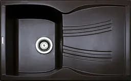 Кухонная мойка Adamant NEW LINE коричневая 780x495x235 мм, с крылом 78 см