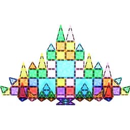 Конструктор магнитный Picasso Tiles Mini Diamond Series Set 100 деталей (PTM100)