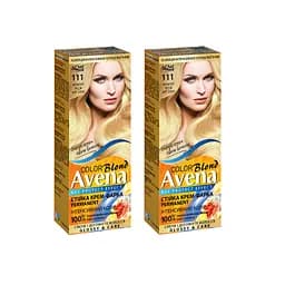 Cтійка крем-фарба для волосся Avena Blond Color мокрий пісок 111 133 мл - мініатюра 10