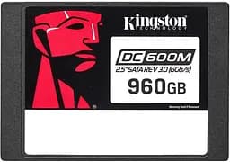 Накопитель SSD Kingston Sata 2.5 960GB 2.5" SATA DC600M 1TB (SEDC600M/960G)