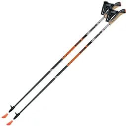 Палиці для скандинавської ходьби Gabel X-1.35 Active Knife Black/Orange 115 (7008361151150) (DAS301835)
