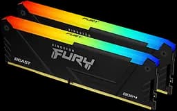 Оперативна пам'ять Kingston Fury 16GB (2x8GB) DDR4 3200MHz Beast RGB (KF432C16BB2AK2/16WP) - мініатюра 2