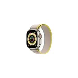 Смарт-годинник Apple Watch Ultra GPS + Cellular 49 mm Titanium Case with Yellow/Beige Trail Loop-S/M (MNHD3/MNHK3) - мініатюра 2
