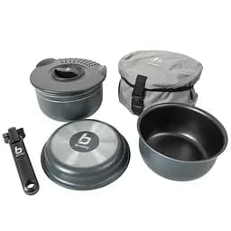 Набір посуду Bo-Camp Trekking 5 Pieces Anthracite (2300351), Сірий