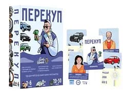 Настільна гра Lords of Boards Перекуп + набір промо карт (укр.) (LOB2217UA+1)