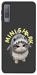 Чохол Demsky Kitty shark для Samsung A750 Galaxy A7 (2018)