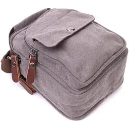 Невелика чоловіча сумка із щільного текстилю Vintage 14,5х19х10,5 см sum0028941 - мініатюра 5