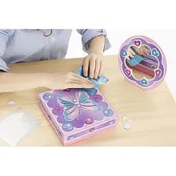 Набір для творчості Melissa & Doug Дзеркало і скринька з блискучими наліпками (MD9517) - мініатюра 6
