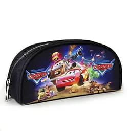 Пенал школьный с принтом Тачки Молния МакКуин 23х10х8 см детский для девочки, мальчика (3929)