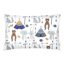 Набір наволочок Cosas Bears wigwams 40х60 см сірий (SetPillow_BearsWigwams_40х60)