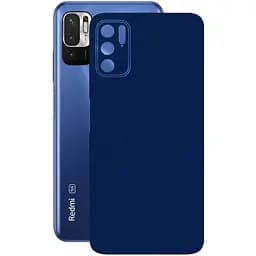 Захисна плівка StatusSKIN для Xiaomi Redmi Note 10 5G 2021 Корпус Вініл Синій металік