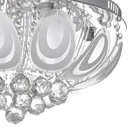Люстра Brille торт стельова з пультом LED E14 60W RGB WH (BCL-652S/5) - мініатюра 3