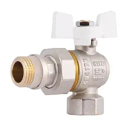 Кран кульовий з американкою SD з антипротіканням кутовий 1/2"зв PN40 SD901NW15PN40