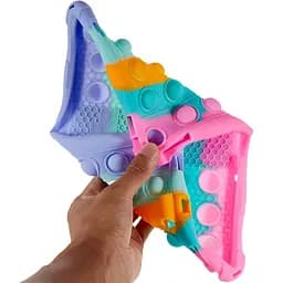Чохол SoftGel Kids дитячий pop-it Samsung Galaxy Tab A9 SM X110 X115 X116 Веселка Sky - мініатюра 3