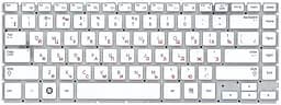 Клавіатура для ноутбука Samsung (Q470) White, (No Frame)