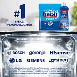 Таблетки для посудомийних машин Finish All in one Max 65 шт. - мініатюра 8