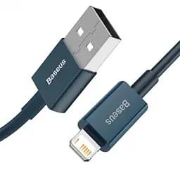 Кабель Baseus Superior Series Fast Charging Cable USB to Lightning 2.4A 2m CALYS-C03 Blue - мініатюра 4