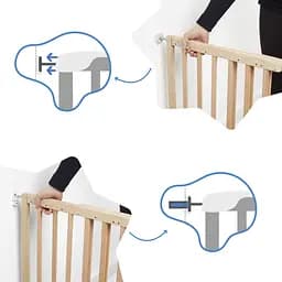 Гратки деревяні Badabulle Deco Pop натуральний (B025224) - мініатюра 6