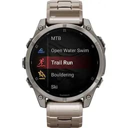 Смарт-годинник Garmin Fenix 8 AMOLED Sapphire 47mm Titanium with Vented Titanium Bracelet [010-02904-40] [115090] - мініатюра 9